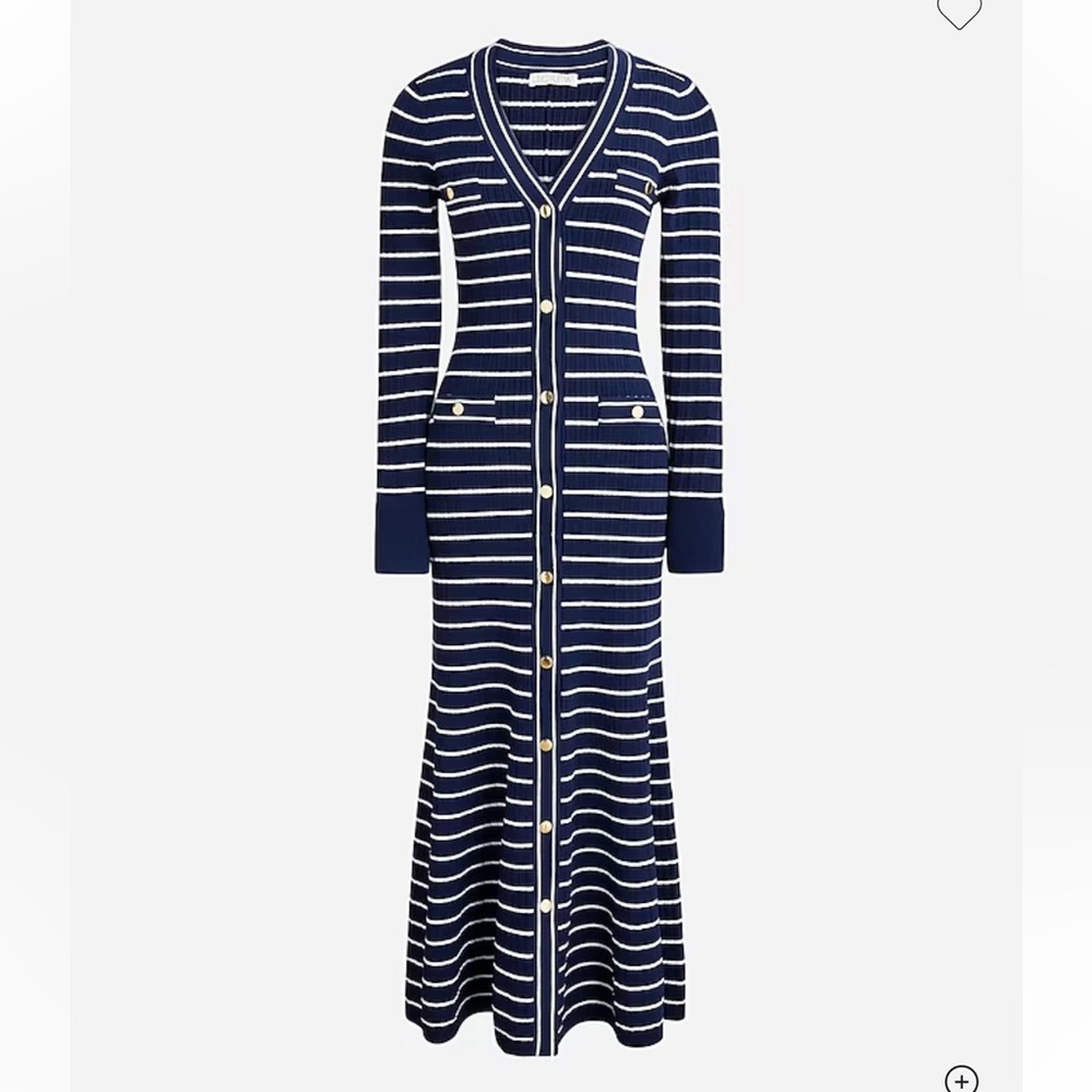 J.crew knit stripe dress